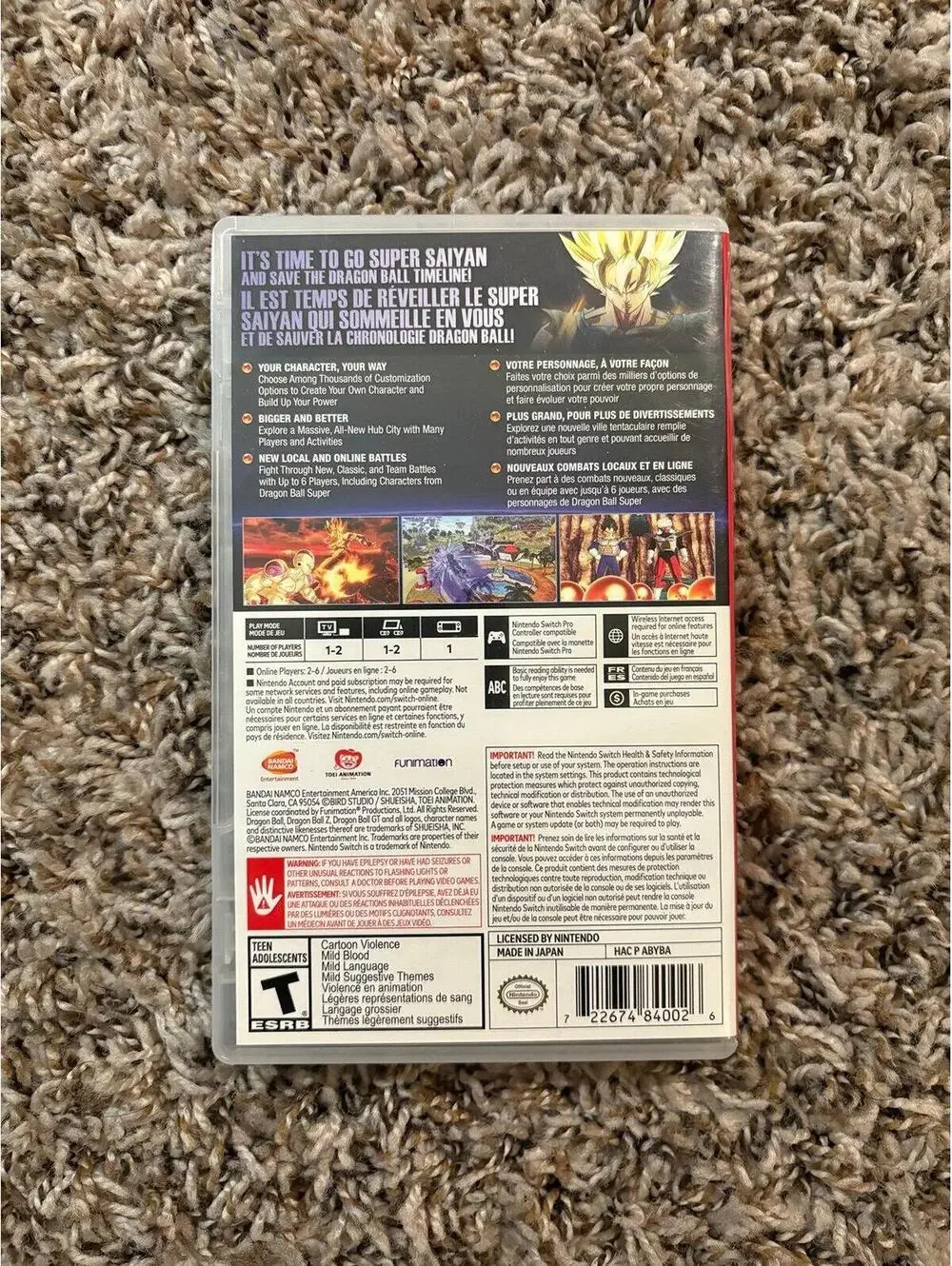 Dragonball Xenoverse 2 for Nintendo Switch